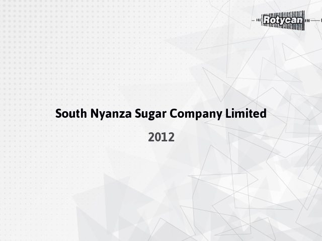 South Nyanza Sugar Company Limited